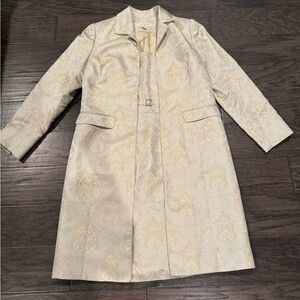 Amanda Smith Women's 100% Silk long suit Blazer and dress Size 8p